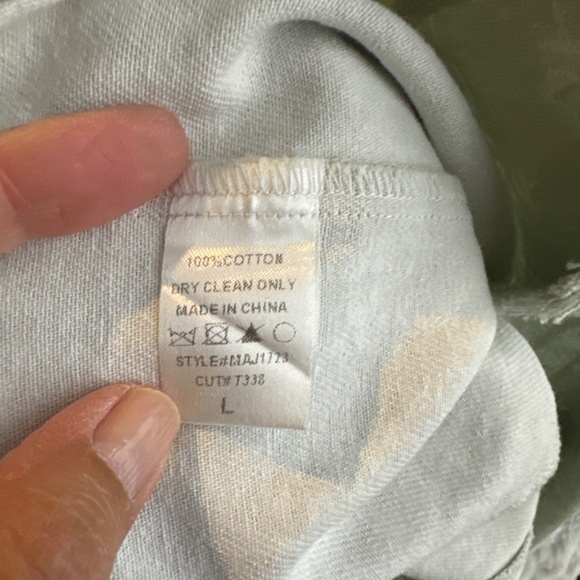 La Miel Tie Dye Light Green Jacket Size Large - Picture 9 of 9